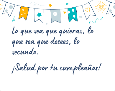 Mensaje de cumpleaños bonito para una amiga