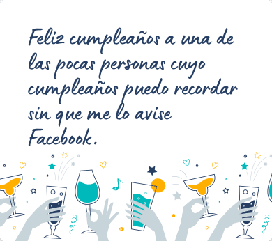 Mensaje de cumpleaños original para una amiga