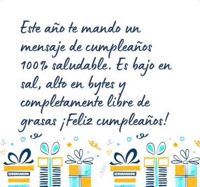 Mensaje de cumpleaños original para una amiga