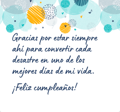 Mensaje de cumpleaños bonito para una amiga