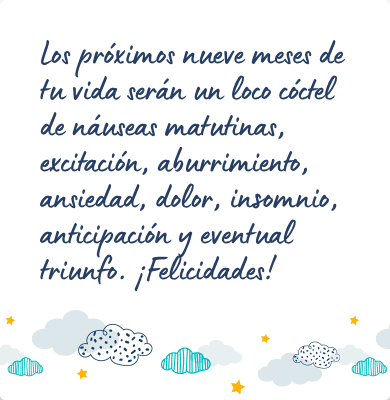 Mensaje para felicitar un embarazo