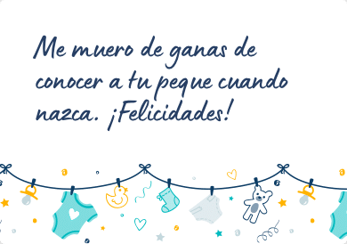Mensaje para felicitar un embarazo