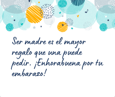 Mensaje para felicitar un embarazo