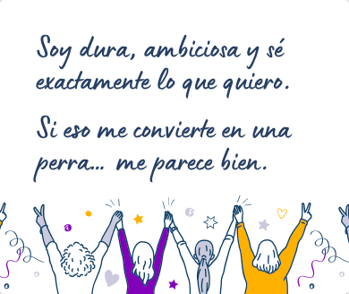Mensaje feminista para una amiga
