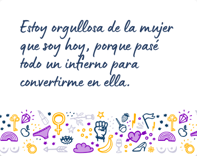 Mensaje feminista para una amiga