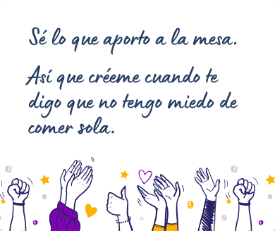 Mensaje feminista para una amiga