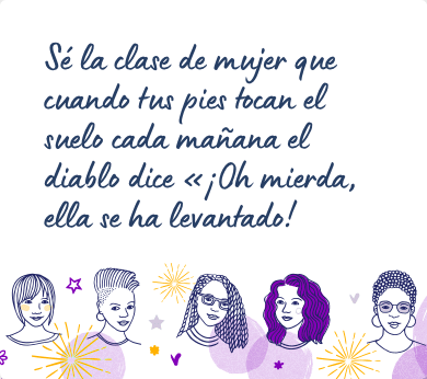 Mensaje feminista para una amiga
