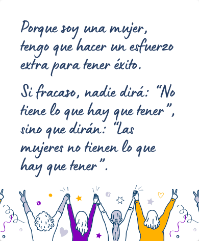 Mensaje feminista para una amiga