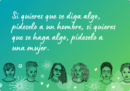 Mensaje feminista para una amiga