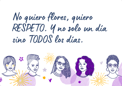 Mensaje feminista para una amiga