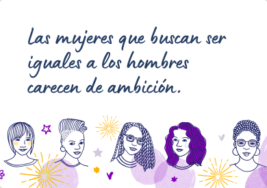 Mensaje feminista para una amiga