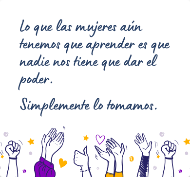 Mensaje feminista para una amiga