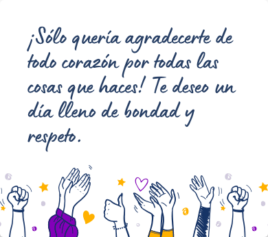 Mensaje para felicitar el Día de la Mujer