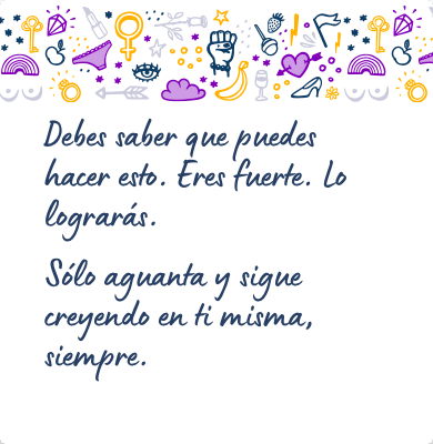 Mensaje reivindicativo para felicitar el Día de la Mujer