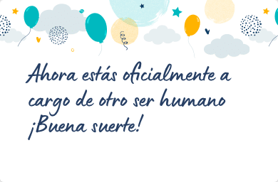 Mensaje para felicitar un nacimiento