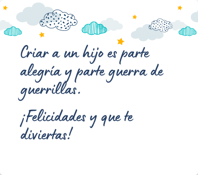 Mensaje para felicitar un nacimiento