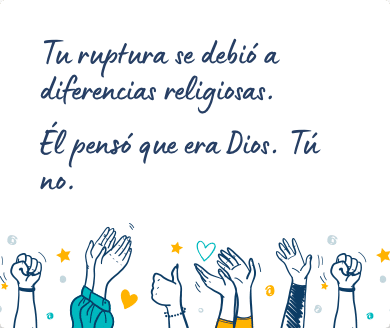 Mensaje para ayudar a superar una ruptura