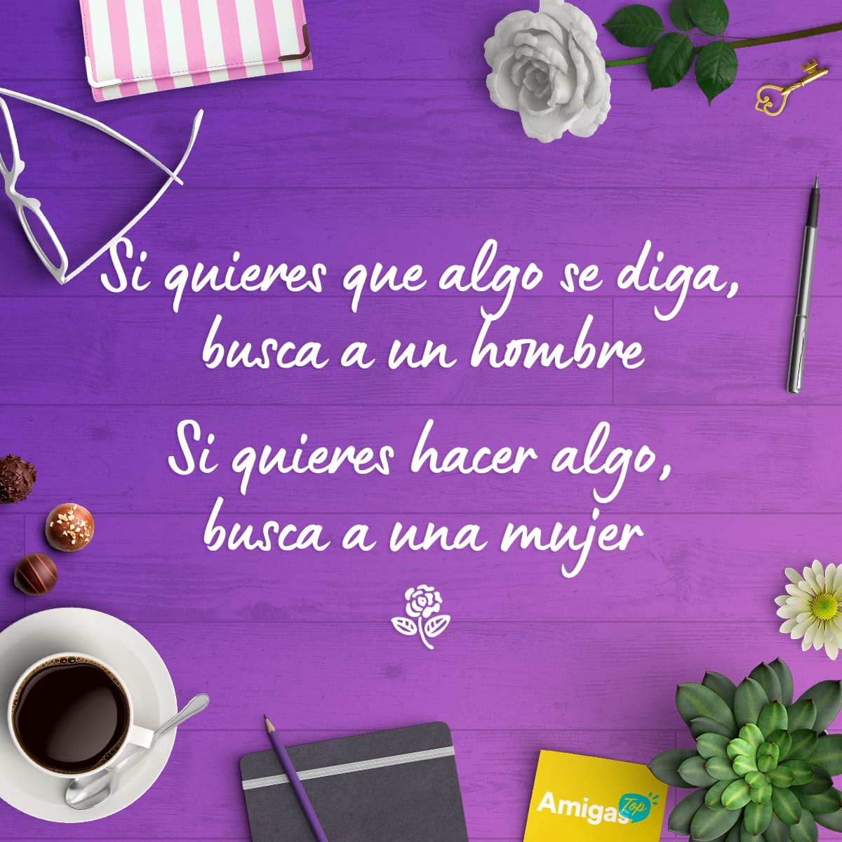 Frase bonita para el Día de la Mujer