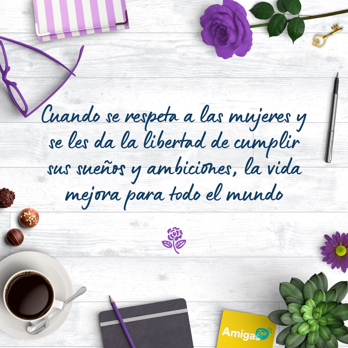 Frase bonita para el Día de la Mujer