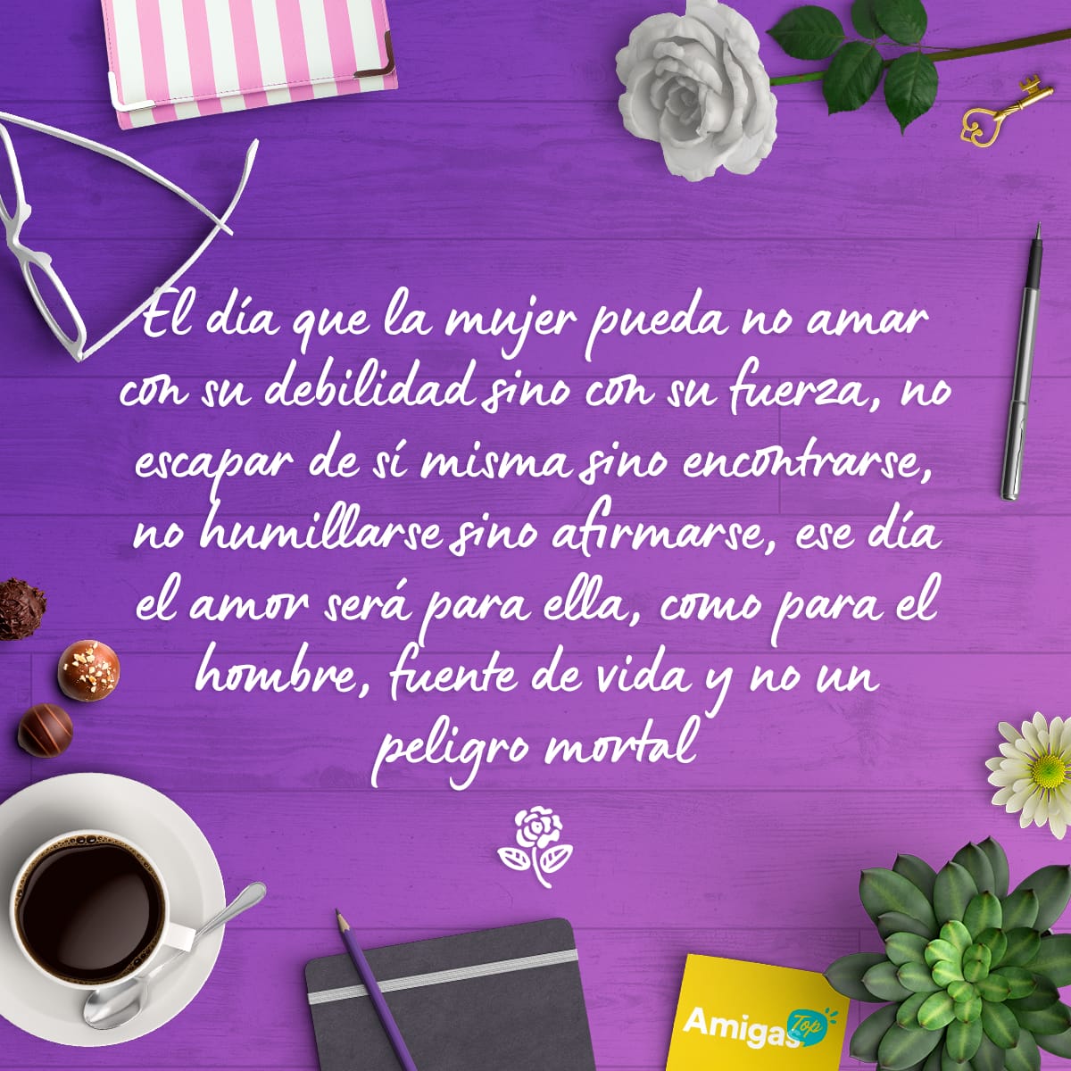 Frase bonita para el Día de la Mujer