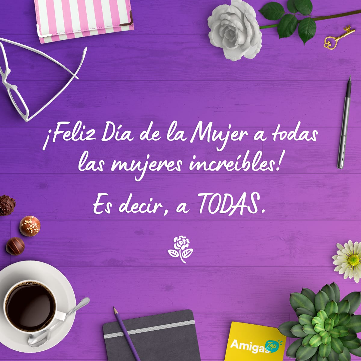 Mensajes Para Felicitar El Día De La Mujer 💜 8 Marzo 2021 Amigastop