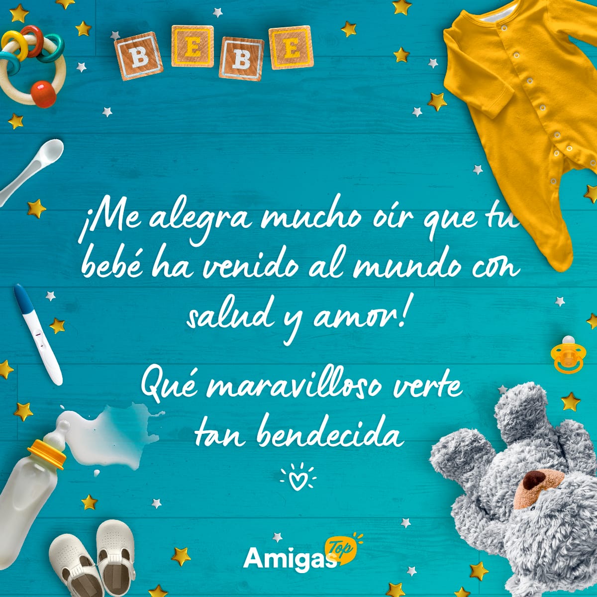 Introducir 42+ imagen frases de felicitaciones por nuevo bebe