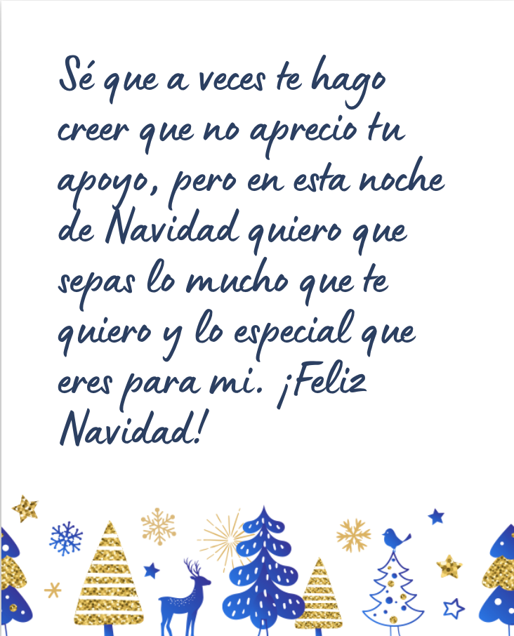 Mensaje de Navidad bonito para una amiga