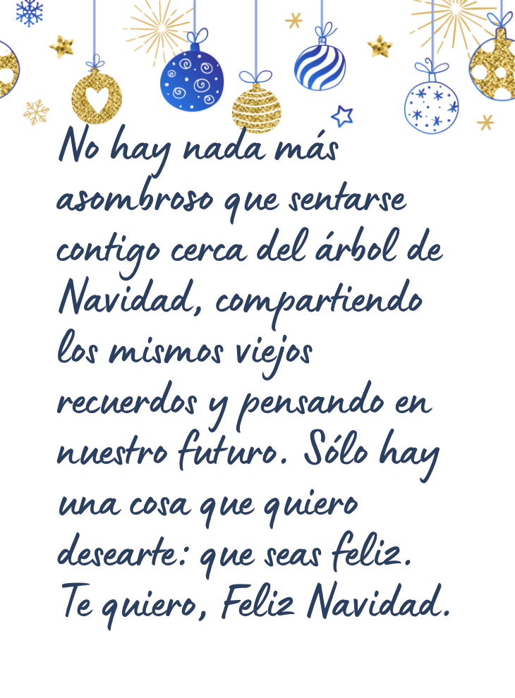 Mensaje de Navidad bonito para una amiga